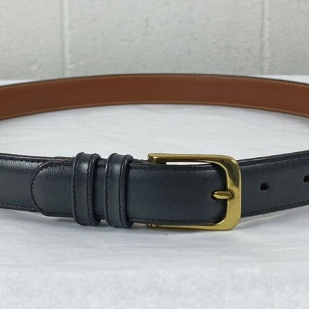 Coach Black and Brown Leather Belt Bag - Picture 2 of 5
